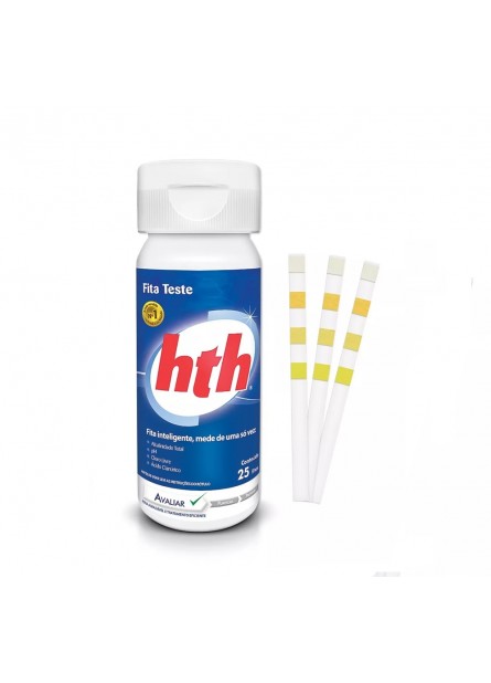 FITA TESTE C/ 25 UNIDADES HTH